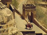 Buy Elephant at the Red Fort, Agra, Uttar Pradesh State, India, Asia at AllPosters.com