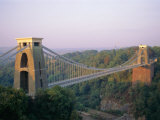 Clifton Suspension Bridge, Built by Brunel, Bristol, Avon, England, United Kingdom (U.K.), Europe