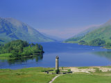 Buy Glenfinnan Monument and Loch Shiel, Highlands Region, Scotland, UK, Europe at AllPosters.com