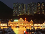 Floating Restaurants, Aberdeen Harbour, Hong Kong, China, Asia