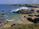 Donnant Beach, Belle Ile En Mer Island, Brittany, France, Europe