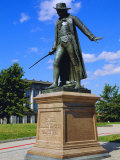 Statue of Col. William Prescott, Charlestown,Bunker Hill Monument, Boston, Massachusetts, USA