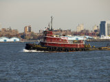 Buy Tug on Hudson River, Manhattan, New York City, New York, United States of America, North America at AllPosters.com