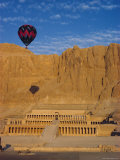 Buy Ballon Over Deir El Bahari, Temple of Hatshepsut, West Bank, Thebes, Egypt, North Africa at AllPosters.com