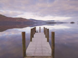 Barrow Bay Landing Stage, Derwent Water, Lake District, Cumbria, England, UK
