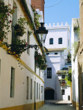 Quiet Street in Seville, Andalucia, Spain