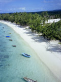 Buy Aerial View of Beach, Reunion Island, Department of France, Indian Ocean, Africa at AllPosters.com