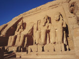 Buy Temple of Re-Herakhte for Ramses II, was Moved When Aswan High Dam was Built, Abu Simbel, Egypt at AllPosters.com