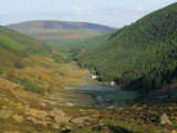 View Down a Valley Near Glendalough, Leinster, Republic of Ireland (Eire)