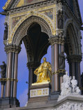 Statue of Prince Albert, Consort of Queen Victoria, the Albert Memorial, London, England