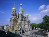 Church on Spilled Blood, Unesco World Heritage Site, St. Petersburg, Russia