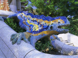 Gaudi Architecture, Parc Guell, Unesco World Heritage Site, Catalunya (Catalonia) (Cataluna), Spain