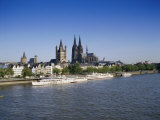 The Cathedral and River Rhine, Cologne, North Rhine Westphalia, Germany