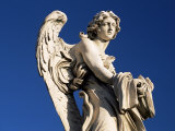 Buy One of Gian Lorenzo Bernini's 17th Century Stone Angels on Ponte Sant'Angelo, Rome, Lazio, Italy at AllPosters.com