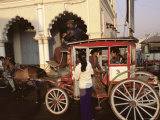 Buy Horse-Drawn Taxi, Pin Oo Lwyn, Myanmar (Burma), Asia at AllPosters.com