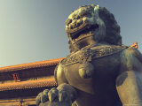 Statue, Forbidden City (Palace Museum), Beijing, China, Asia