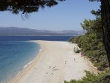 Buy The Famous Beach Zlatni Rat in Bol, Brac, Croatia at AllPosters.com