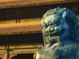 Statue, Forbidden City (Palace Museum), Beijing, China, Asia