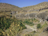 Buy The Caves at Ajanta, Deccan Hills, Maharashtra State, India at AllPosters.com