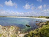 Fishing Boat at Dogs Bay, Connemara, County Galway, Connacht, Republic of Ireland (Eire), Europe