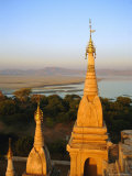 Buy Lawkahtipan Pagoda and the Irrawaddy River, Bagan (Pagan), Myanmar (Burma) at AllPosters.com