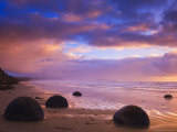 Moeraki Boulders, Moeraki, Otago, South Island, New Zealand, Pacific