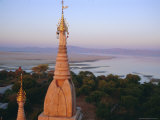 Buy Lawkahtipan and Irrawaddy River, Bagan (Pagan), Myanmar (Burma), Asia at AllPosters.com