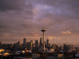 City Skyline, Seattle, Washington State, United States of America (U.S.A.), North America