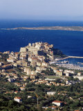 Citadel and Calvi, Corsica, France, Mediterranean, Europe