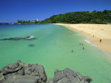 Buy Waimea Bay Beach Park, a Popular Surfing Spot on Oahu's North Shore, Oahu, Hawaii, USA at AllPosters.com