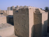Animals in Relief on the Wall of the South Palace, Archaeological Site of Babylon, Iraq
