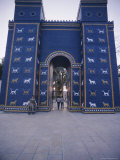 The Reconstructed Ishtar Gate, Babylon, Iraq, Middle East