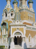 Russian Orthodox Cathedral, Nice, Cote d'Azur, Provence, France
