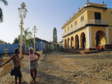 Plaza Mayor/Main Square, Trinidad, Sancti Spiritus, Cuba