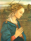 Virgin in Adoration (detail)