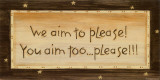 We Aim to Please
