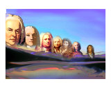 Appearance of Purcell Looking at Baroque Musicians