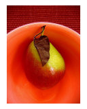 Single Pear In A Bowl