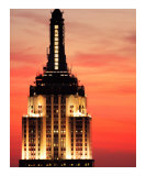 Empire State Building Sunset Photographic Print