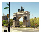 Grand Army Plaza, Brooklyn - New York Photographic Print