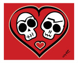 Calaveras Enamoradas - Skulls in Love