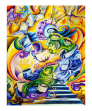 I Blame Picasso Giclee Print