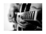 Buy Jazz Guitarist 1 BW at AllPosters.com