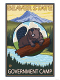 Beaver & Mt. Hood, Government Camp, Oregon