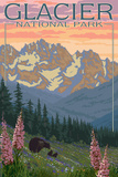 Buy Spring Flowers, Glacier National Park, Montana at AllPosters.com
