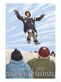 Buy Alaska Blanket Toss, Nalukataq Festival, Alaska at AllPosters.com