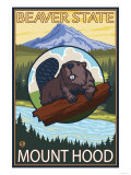 Beaver & Mt. Hood, Oregon