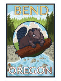 Beaver & River, Bend, Oregon