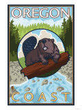 Buy Beaver & River, Oregon Coast at AllPosters.com