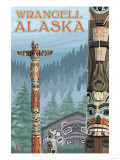 Alaska Totem Poles, Wrangell Alaska